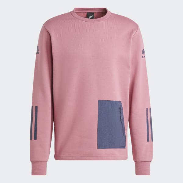 Roze All Blacks Rugby Lifestyle Sweatshirt