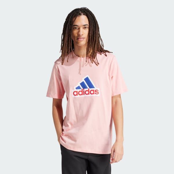 Rosa Playera Future Icons Badge of Sport