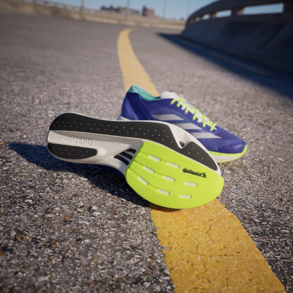 สีน้ำเงิน รองเท้า Adizero Takumi Sen 10