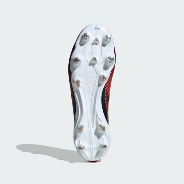 Sort Adizero RS15 Ultimate Soft Ground rugbystøvler