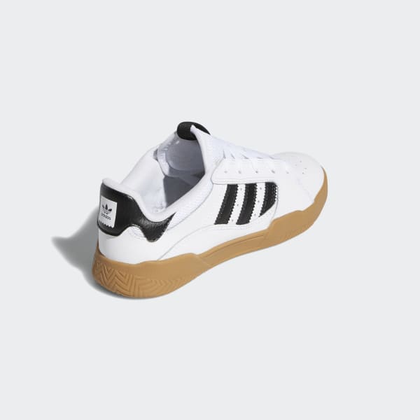 tênis couro adidas skateboarding vrx low preto