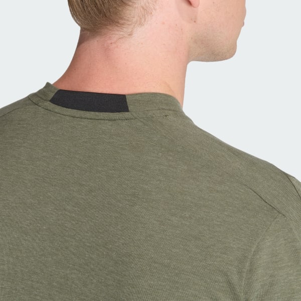 adidas Designed for Training Workout Tee - Green | Free Shipping