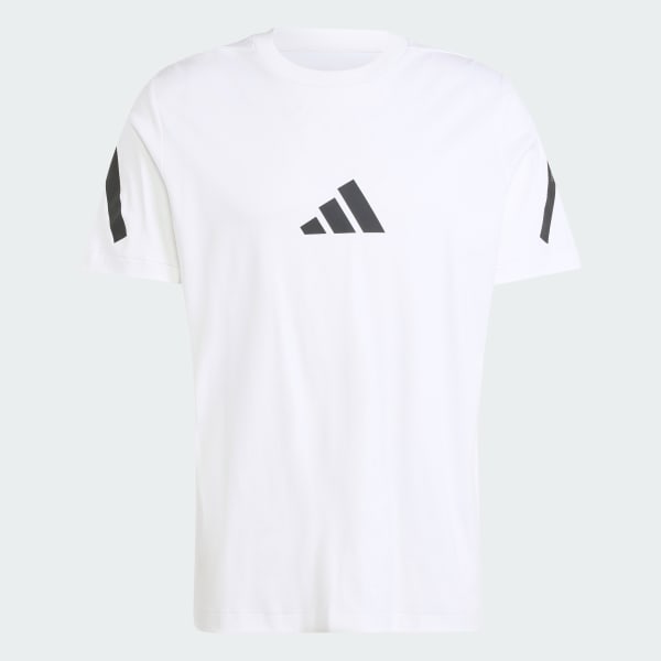 สีขาว เสื้อยืด adidas Z.N.E.