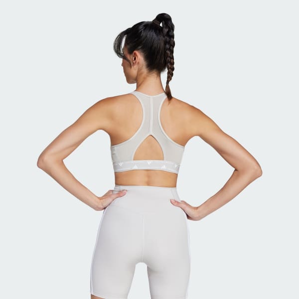 Beige Top Deportivo Powerreact para Training