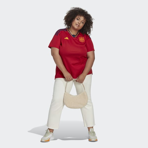 Czerwony Spain 22 Home Jersey (Plus Size) NQ818