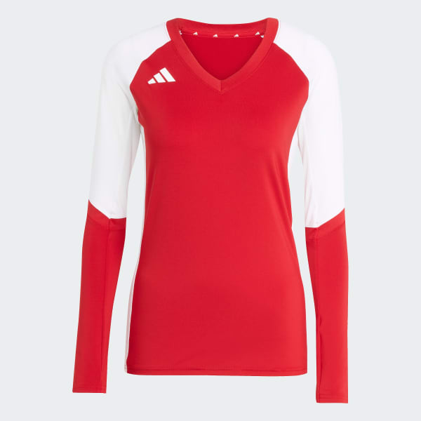 Czerwony Koszulka Quickset Long Sleeve Volleyball