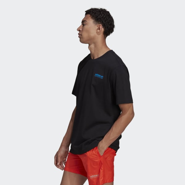 Black adidas Adventure Woodwave Tee