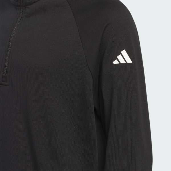 Black 1/4-Zip Layer Pullover