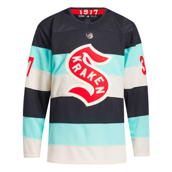 adidas Kraken Winter Classic Gourde Jersey Blue Free Shipping