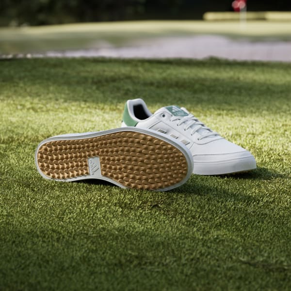 Blanco Calzado de Golf Retrocross 24 sin Clavos