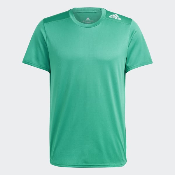 adidas Designed 4 Running Tee Green adidas India