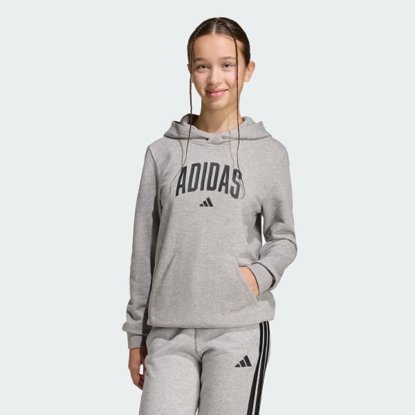 Cinza BLUSA CAPUZ ESTAMPADA CODES COLLEGIATE