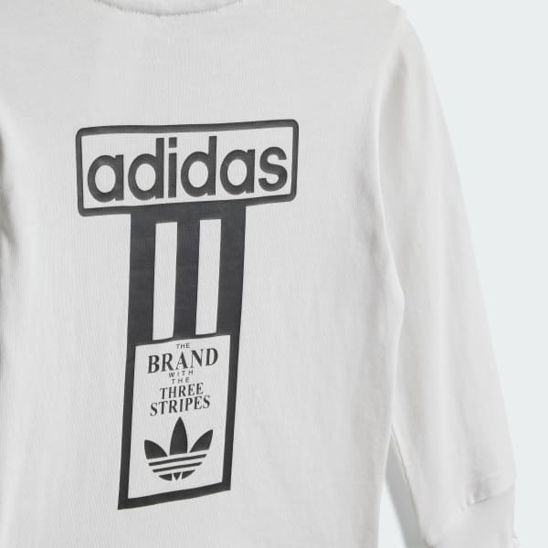 Black Adibreak Long Sleeve Tee Set