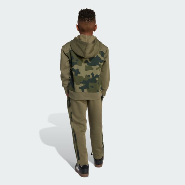 Gronn Seasonal Essentials Little Kids Camo Fleece Joggedress