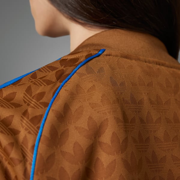 adidas Adicolor 70s SST Track Top - Brown | Free Shipping