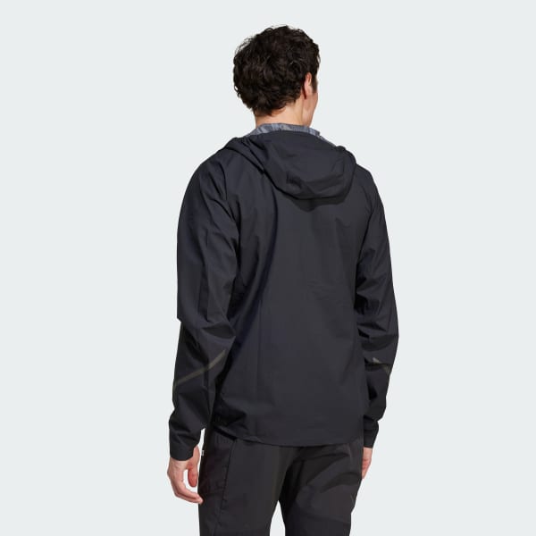 Black Terrex Xperior 2.5 Layer Light Climaproof Jacket