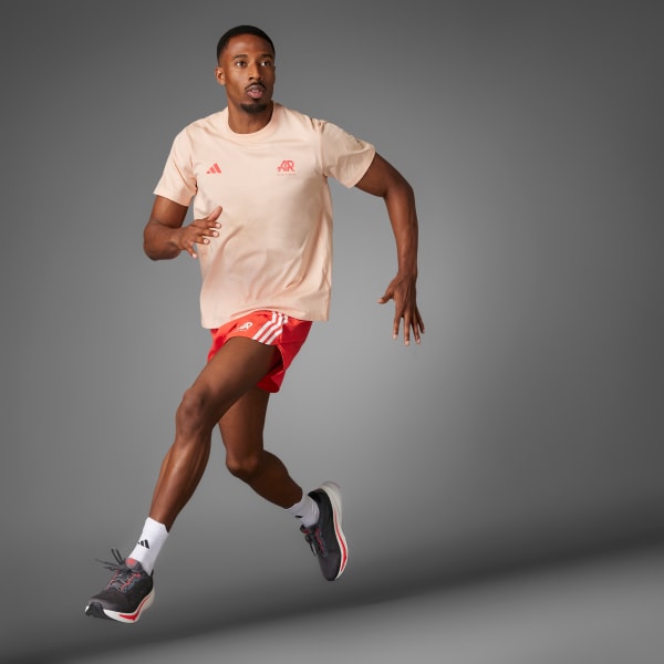 ruzová Tričko Runners (unisex)