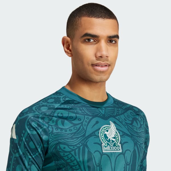 Adidas mexico pre match jersey best sale