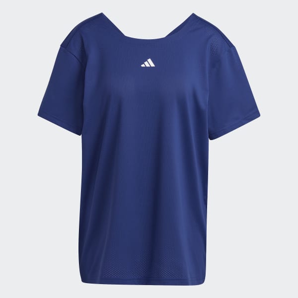 Blue Training Loose T-Shirt