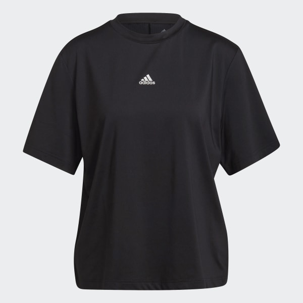 Polera adidas negra new arrivals