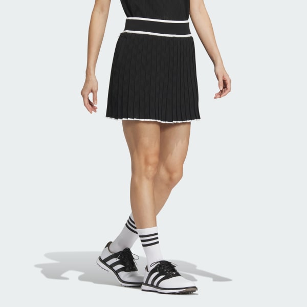 Black 프라임니트 플리티드 스커트