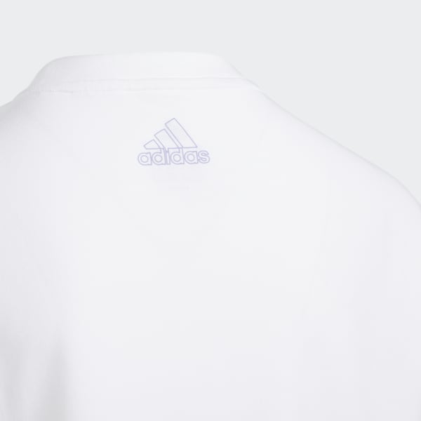 Hvid Real Madrid Graphic T-shirt NWN16