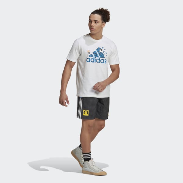 Wit adidas x LEGO® Football Graphic T-shirt L4176