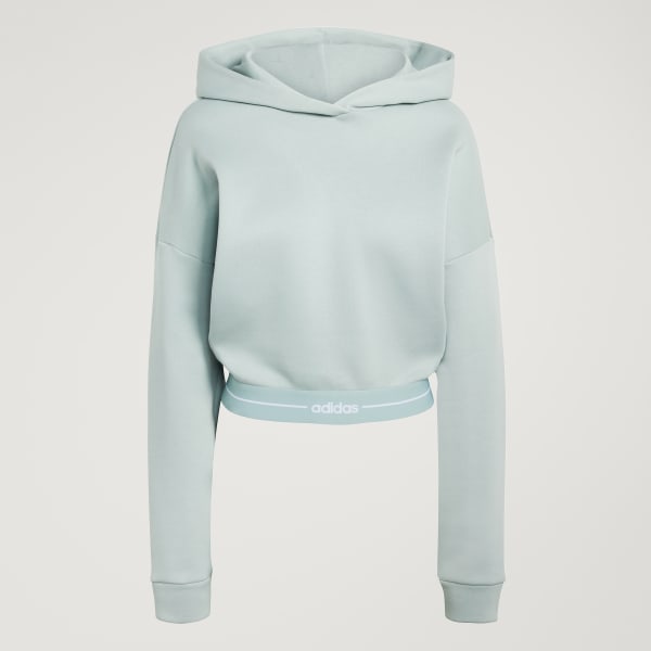 Verde Casaco com capuz curto Hiperglam