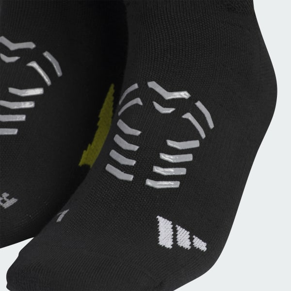 ブラック 【ゴルフ】アディゼロ クルー丈 機能ソックス