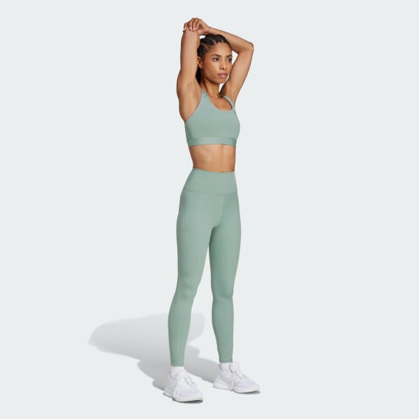 Groen Ultimateadidas Reflective 7/8 Legging