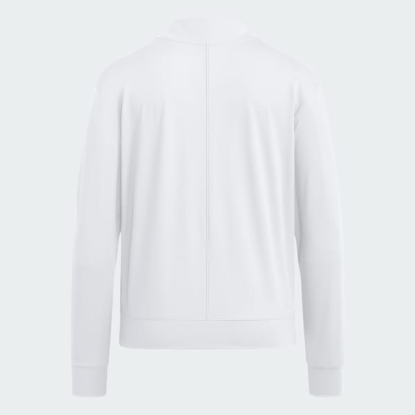 adidas St. John's Red Strom Women's Quarter-Zip Pullover - White