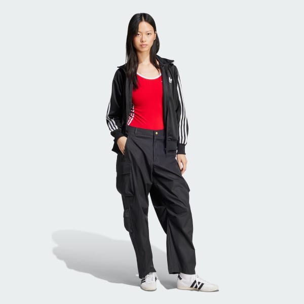 Red Adicolor 3-Stripes Bodysuit