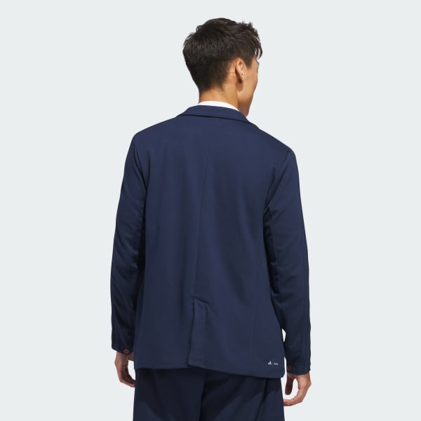 Adidas coat blue deals