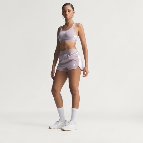 Shorts Hyperglam Tejidos - Morado adidas | adidas Chile