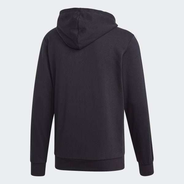 Negro Casaca Deportiva Essentials 3 Tiras