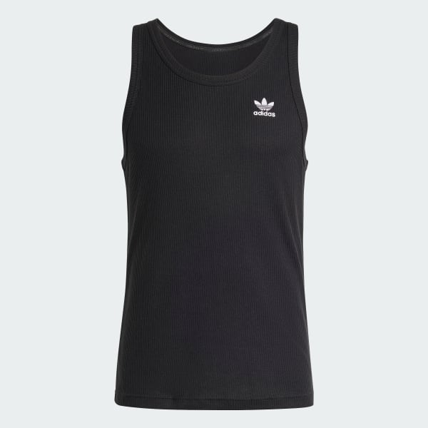 Zwart Trefoil Essentials Tanktop