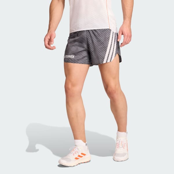 Zwart Terrex Techrock Allover Print Short