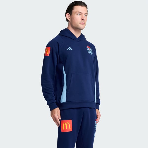 Blue Westpac NSW Blues Training Hoodie Mens