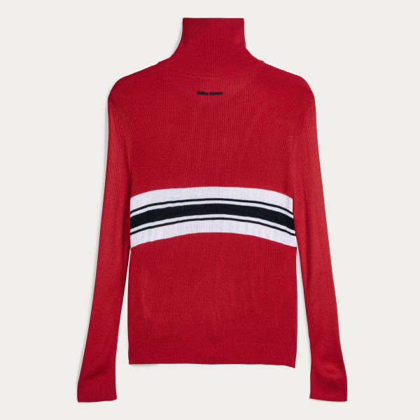 adidas WALES BONNER W KNIT TRACK TOP - Red | Free Shipping with