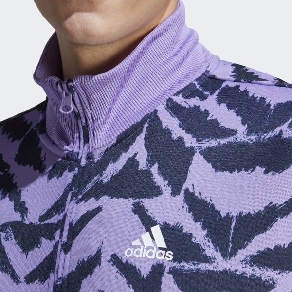 adidas Tiro Suit Up Track Men\'s Lifestyle US Jacket Purple | adidas | 