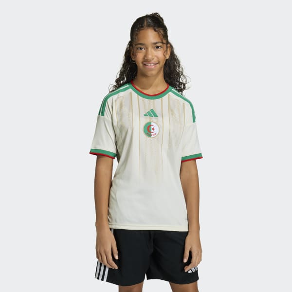 adidas Algeria 26 Home Kids Jersey - White | Free Shipping with