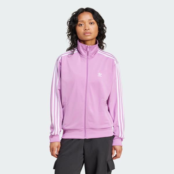 Purple Adicolor Classics Loose Firebird Track Top