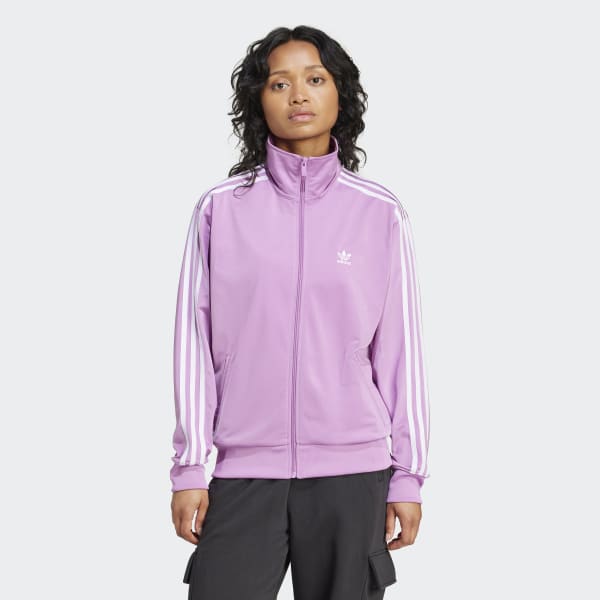 adidas Adicolor Classics Loose Firebird Track Top - Purple