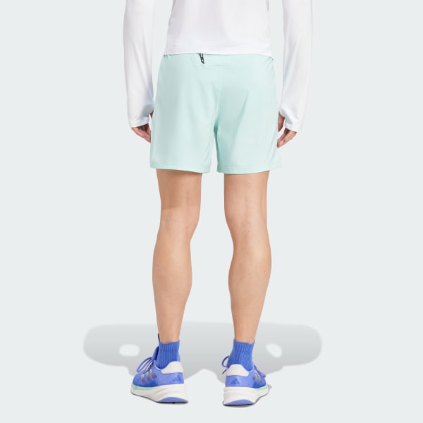 Turquoise Own The Run Shorts