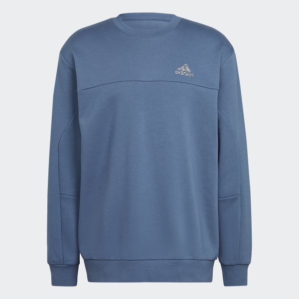 Azul Polerón Stadium Fleece Badge Of Sport