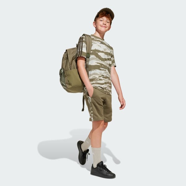 Gronn Classic Back-to-School 3-Stripes Ryggsekk