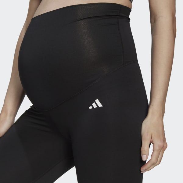 Black Training Essentials 7/8 Tights (Maternity) QA436