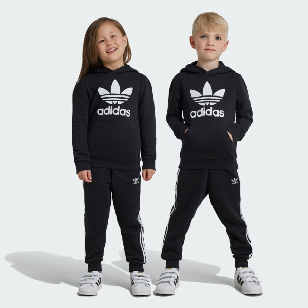 Conjunto Adicolor Sudadera con Gorro y Pants Kids