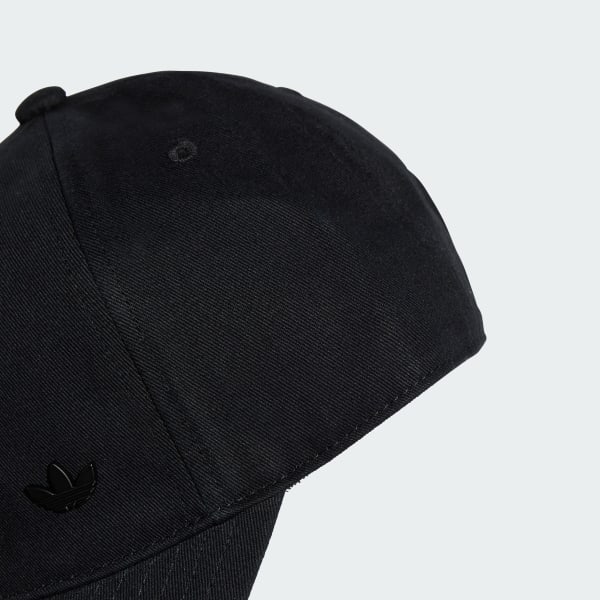 Negro Gorra Everyday Icons con Trefoil Metálico Tonalizado
