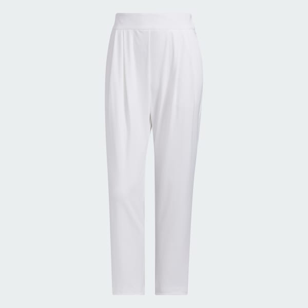 ホワイト 【ゴルフ】7/8丈ストレッチ アンクルパンツ